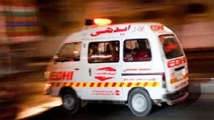 Man, son killed in Karachi road accident