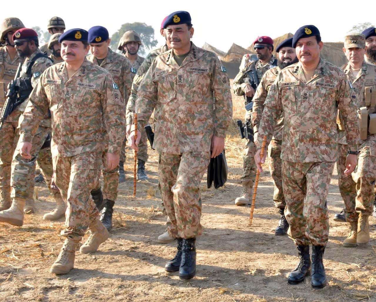 Army Chief Asim Munir praises troops during Narowal-Sialkot Field Training Exercise