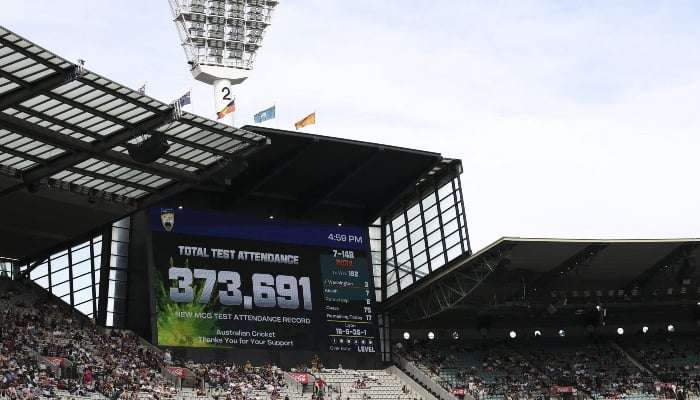 India vs Australia Test draws record-breaking crowd at MCG