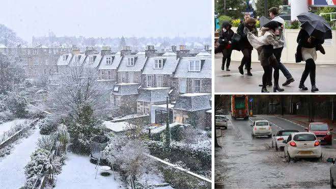 Severe storms and rains disrupt life in the UK, warning issued