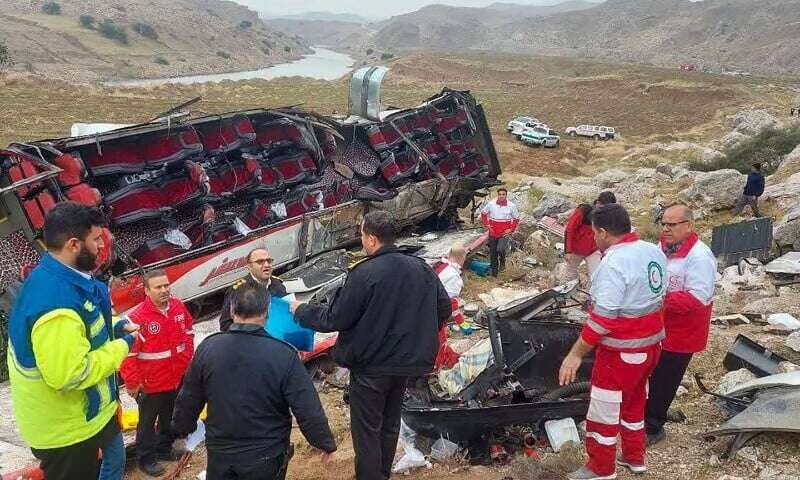 At least nine dead in collision between bus, fuel truck in Iran