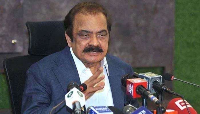 Sanaullah slams PTI for undermining economy through anarchy