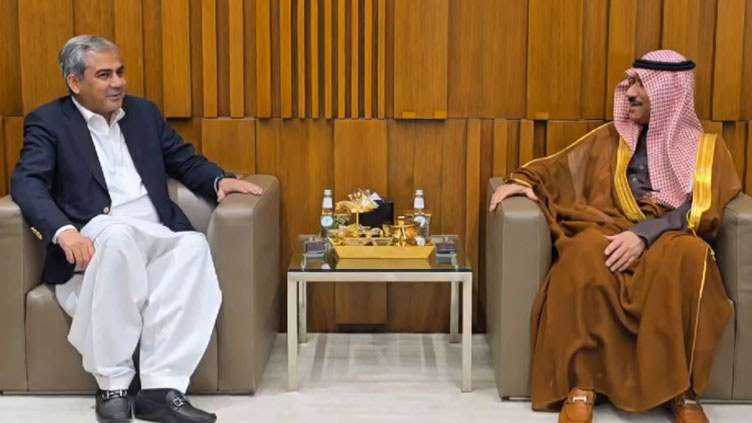 Mohsin Naqvi meets Saudi minister, congratulates on FIFA 2034 hosting