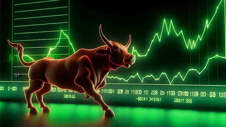 KSE-100 index crosses 117k barrier after fifth successive rate cut of 2024