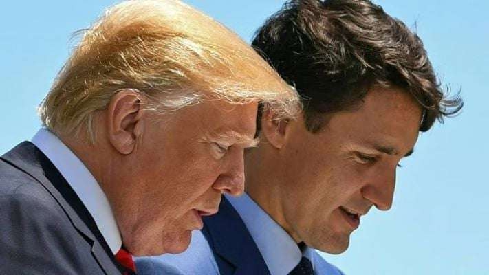 Trump mocks Trudeau