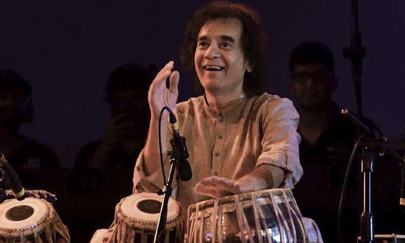 The condition of Indian tabla player Zakir Hussain became critical