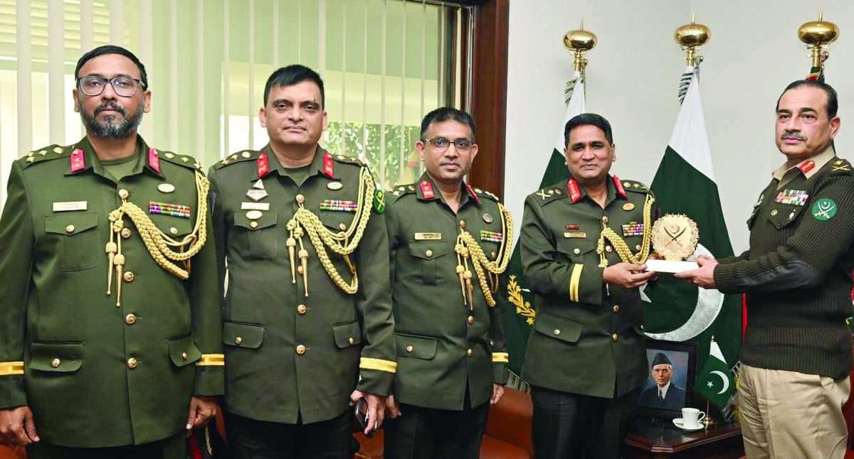 Senior BD general in Pakistan on a rare visit