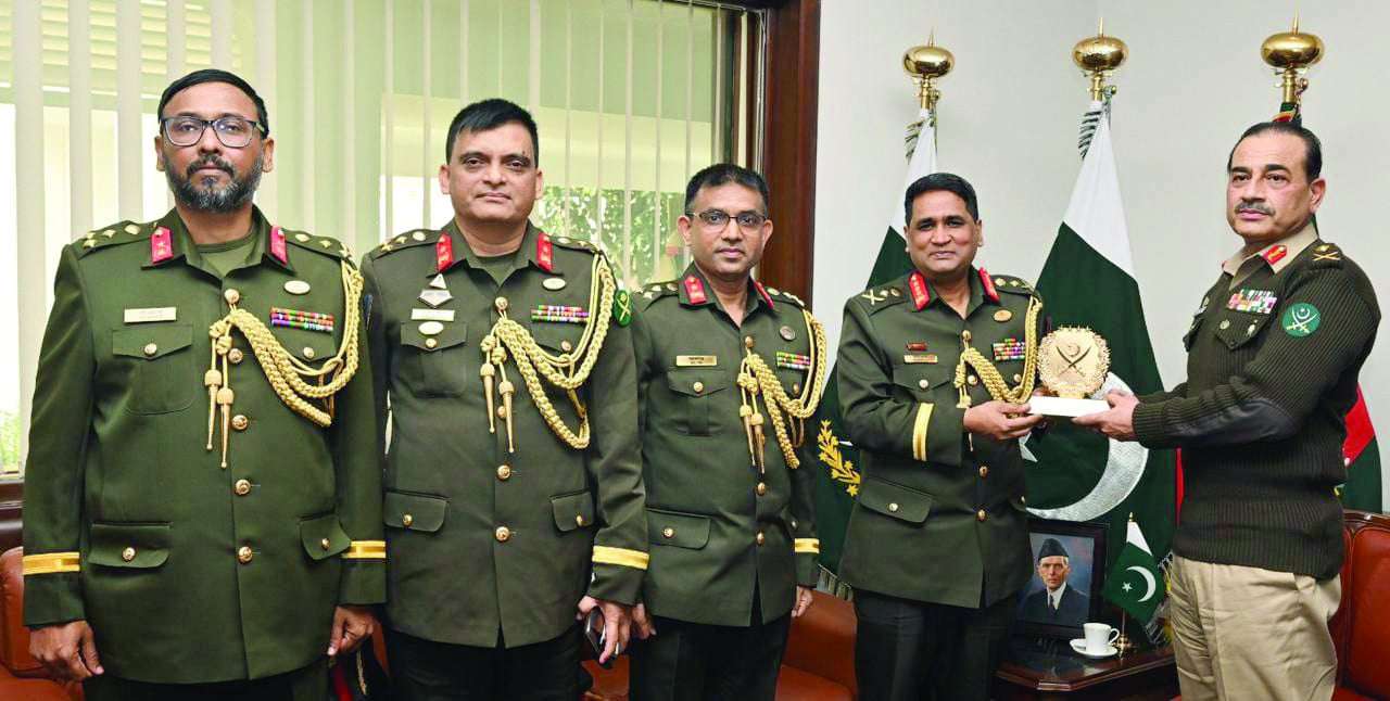 Senior BD general in Pakistan on a rare visit