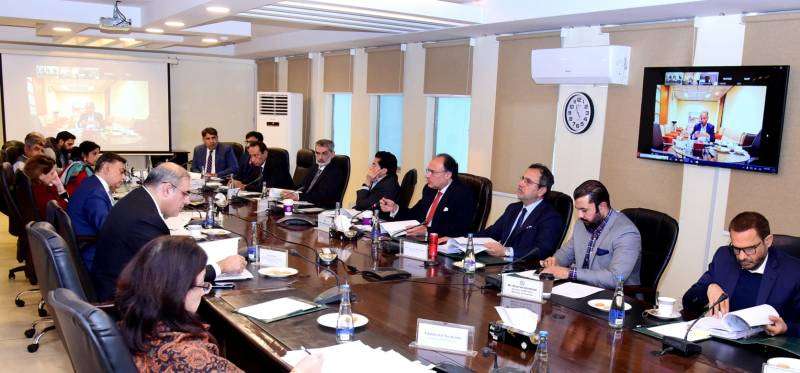 Finance Minister Aurangzeb chairs ECC meeting