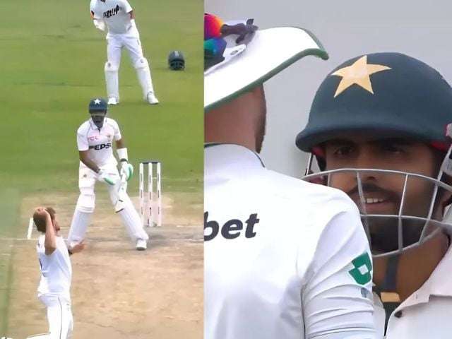 WATCH: Babar Azam confronts South African bowler Wiaan Mulder