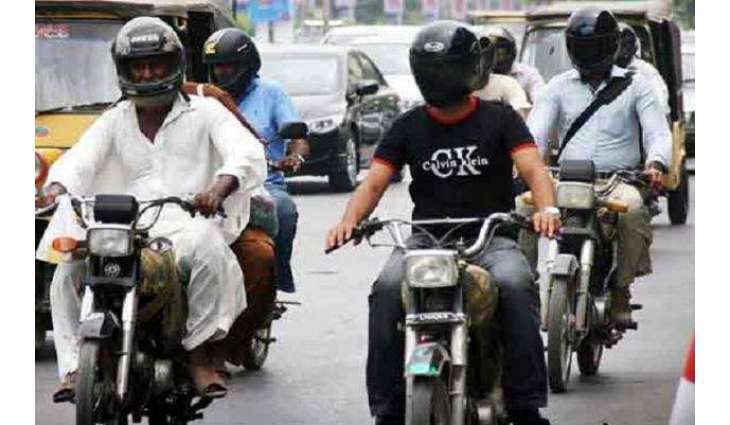 Lahore CTO makes helmets mandatory for riders, pillions