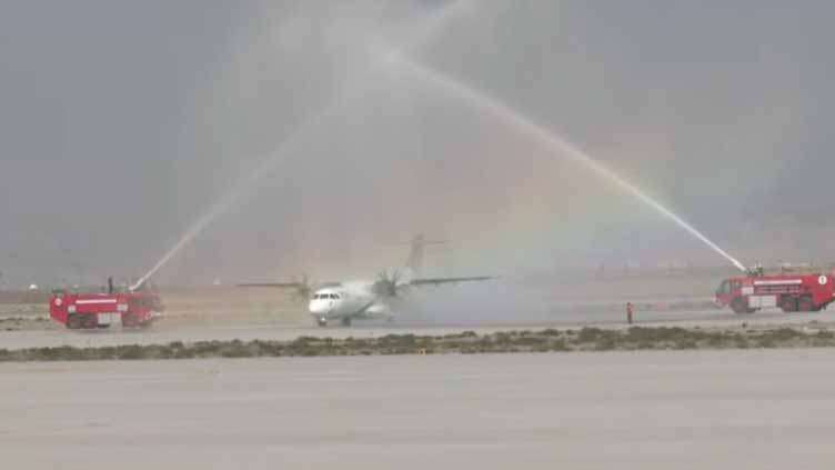 Another high for PIA as new Gwadar International Airport welcomes inaugural flight