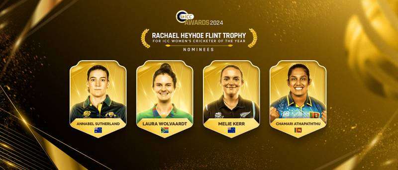 ICC announces nominees for Rachael Heyhoe Flint Trophy 2024