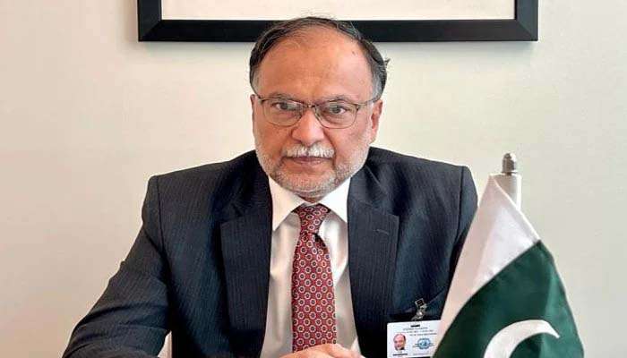 PTI founder should write letter to prime minister, not army chief: Ahsan Iqbal