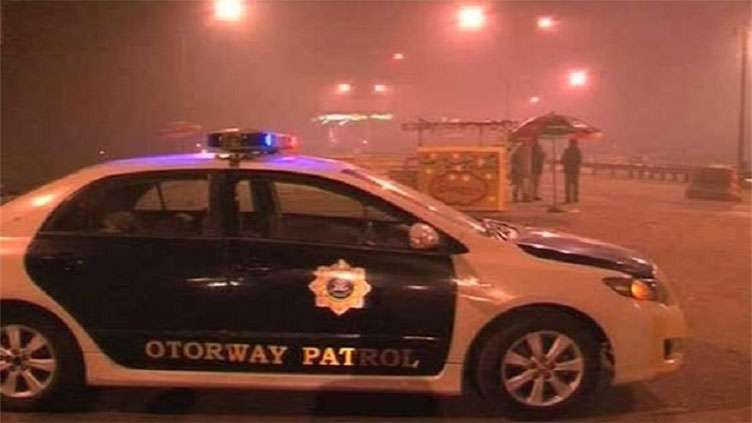 Sections of motorways in Punjab closed due to dense fog