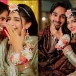 Sweet glimpses from Mawra Hocane, Ameer Gilani’s joyful dholki event