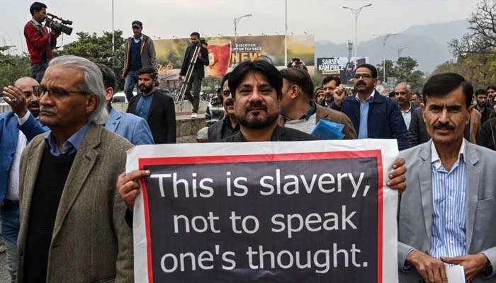 Journalists protest against PICA Act in Britain too